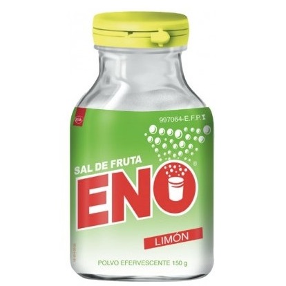 Sal de Fruta ENO Sabor Limón Frasco de polvo efervescente 150 gr