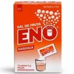 Sal de Fruta ENO Sabor Naranja 10 Sobres de 5 gr