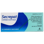 Secrepat 50 comprimidos masticables sabor menta