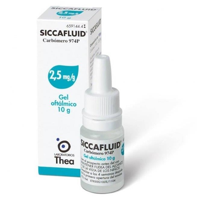 Siccafluid Gel Oftálmico 10 gr