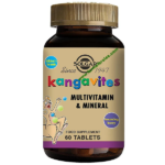 Solgar Kangavites Multivitamínico Frutas Bosque 60 Cp Masticables