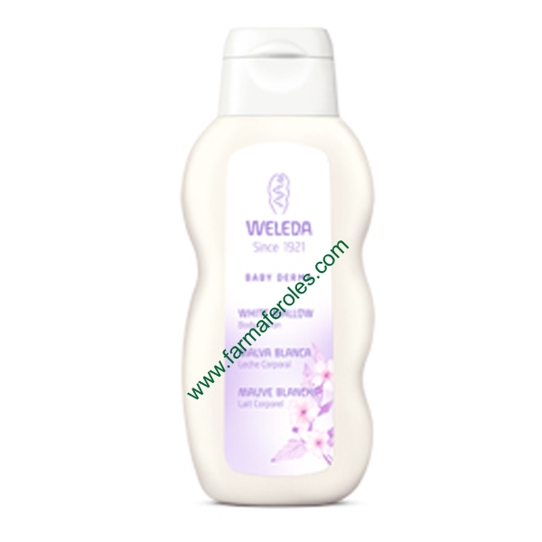 Weleda Bebé Derma Leche Corporal Malva Blanca apto Atópicos 200ml