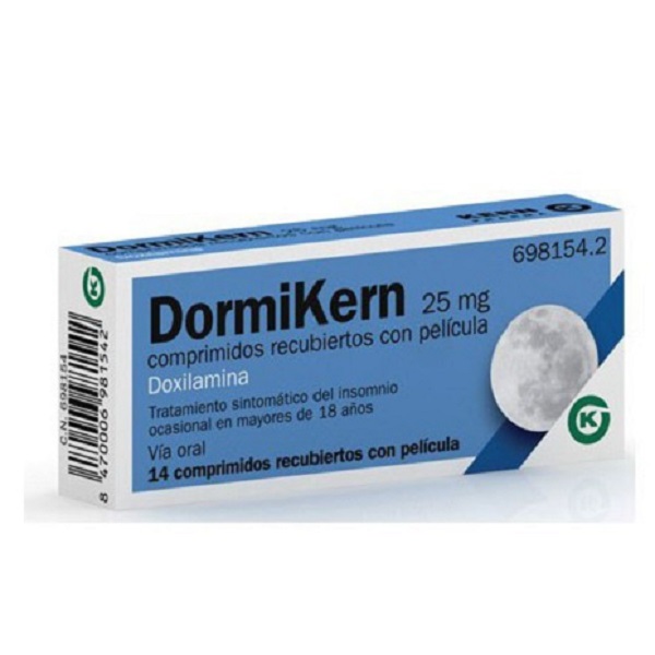 DormiKern 25 mg 14 comprimidos recubiertos con película