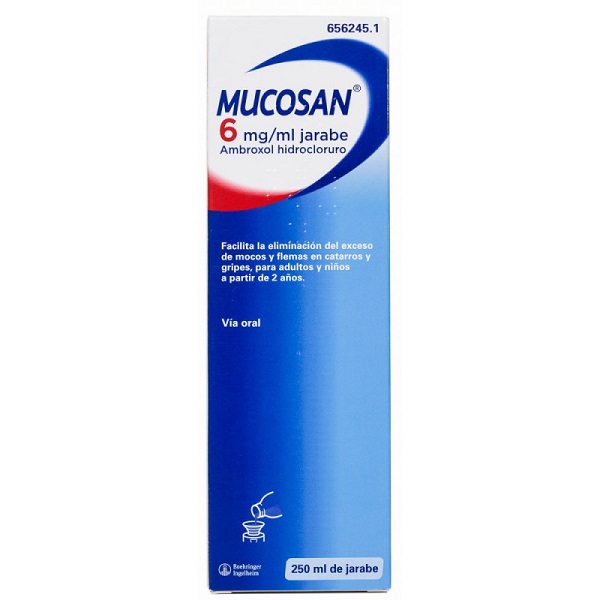 Mucosan 6 mg/ml jarabe 250 ml