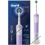 Oral-B Cepillo Dental Eléctrico Recargable Vitality Pro CrossAction Lila