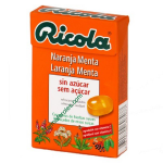 Ricola Caramelos Sin Azúcar Naranja Menta Caja 50g