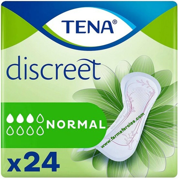 Tena Lady Discreet Normal 24 Compresas Triple Protección