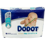 Dodot Pro Sensitive Talla2 36Pañales Piel Sensible del Recién Nacido