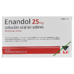 Enandol 25 mg 10 sobres solución oral