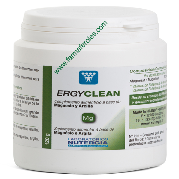 Ergyclean Bote 120 gr Sales de Magnesio