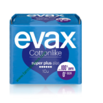 Evax Cottonlike Super Plus con Alas 10 Compresas