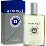 Generics Hombre Perfume Eau de Toilette 33  Spicy  Woody 100 ml