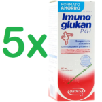 Imunoglukan P4H Jarabe Pack 5x 250ml Refuerza las Defensas
