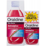 Oraldine Antiséptico 600 ml Promoción 400ml + 200ml GRATIS