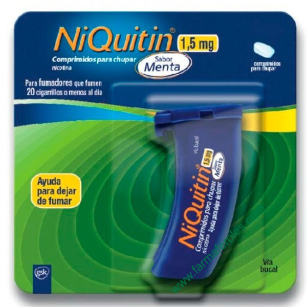 Niquitin Menta 1,5mg 20 comprimidos