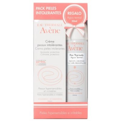 Avene Pack Crema Pieles Intolerantes 50ml + Regalo Agua Termal 50ml