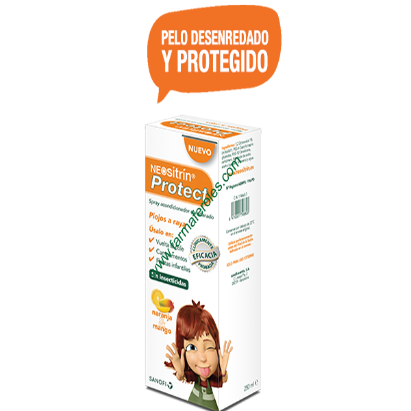 Neositrin Protec 250 ml Desenrredante Acondicionador y Preventivo