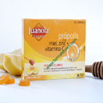Juanola Pastillas Própolis con Vitamina C, sabor a Limón y Miel
