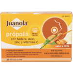 Juanola Pastillas Própolis + Hedera y Vit C, sabor a Miel