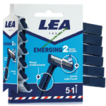 Lea Emerging 5+1 Maquinillas de Afeitar Desechables de 2 Hojas