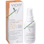 Vichy Capital Soleil SPF50 UV-Age Fluido Antiedad Arrugas Manchas 40ml