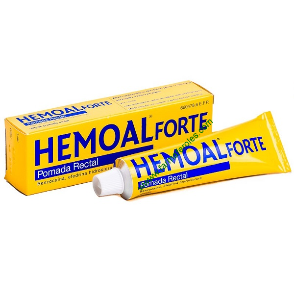 Hemoal Forte pomada rectal 30 gr