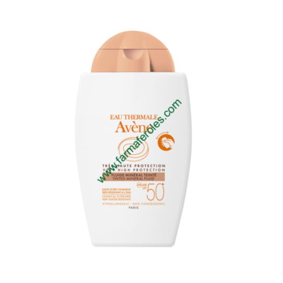 Avene Solar SPF 50+ Fluido Mineral Con Color 40 ml