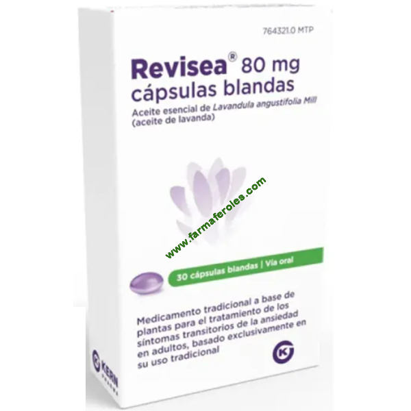 Revisea 80mg 30cápsulas