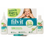Filvit Dimeticona Kit Antipiojos Loción 125ml+ Acondicion +Liendrera