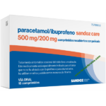 Paracetamol / Ibuprofeno Sandoz Care 500mg / 200mg 16comprimidos