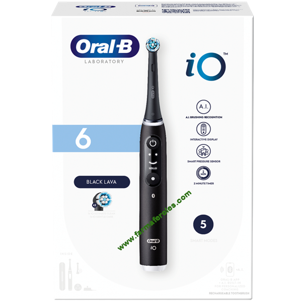 Oral B IO6 Cepillo Eléctrico Recargable con Sensor de Presión