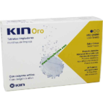 Kin Oro Tabletas Limpiadoras Prótesis Dentales 30ud