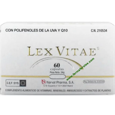 Lex Vitae 60 Cápsulas