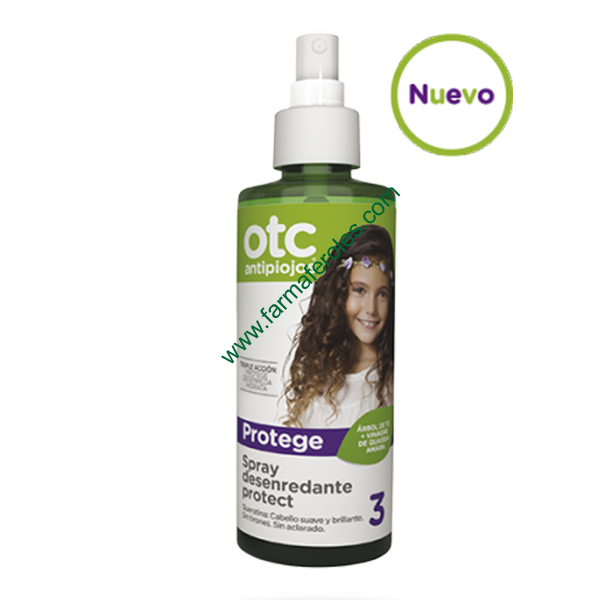 Otc 3 Antipiojos Spray 250ml Árbol de Té Protege, Desenreda e Hidrata
