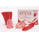 Enna Cycle Copa Menstrual Talla S 2unidades +Esterilizador +Aplicador