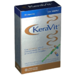Keravit 90 cápsulas Nutrientes para uñas y cabellos sanos