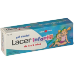 Lacer Infantil Gel Dental Fresa 2-6 años 75ml
