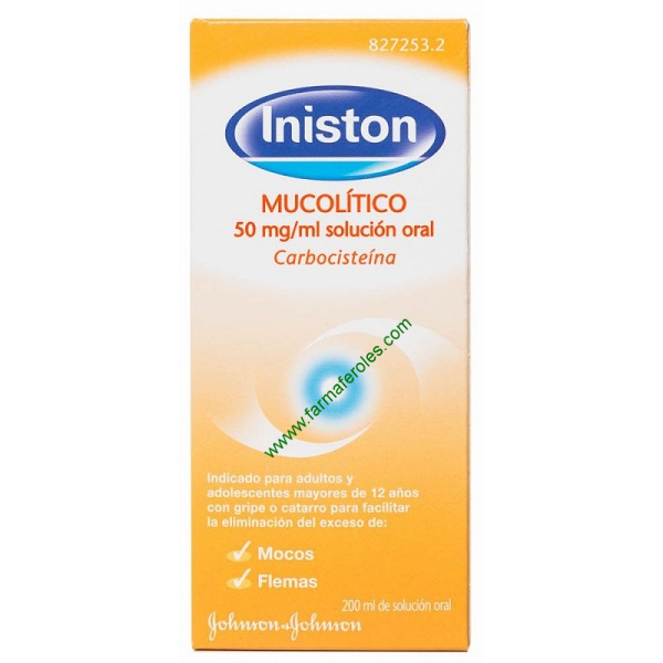Iniston Mucolítico Solución Oral 200 ml