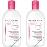 Bioderma Sensibio H2O Agua Micelar Duplo 500ml +500ml P. Sensibles