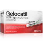 Gelocatil 650 mg 12 Sobres Solución Oral