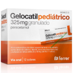 Gelocatil Pediátrico 325 mg 12 Sobres Granulado Oral