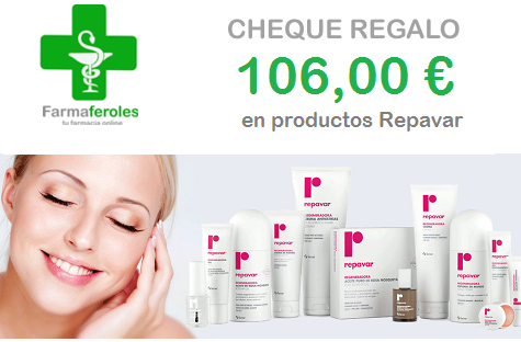 ¡Sorteamos un Cheque Regalo de 106,00 € en productos Repavar!