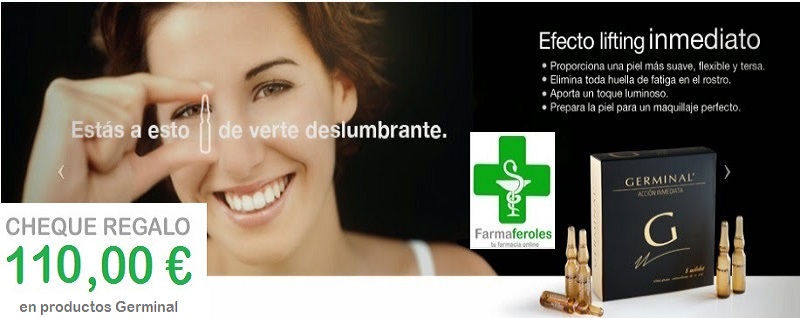 ¡Sorteamos un Cheque Regalo de 110,00 € en productos Germinal!