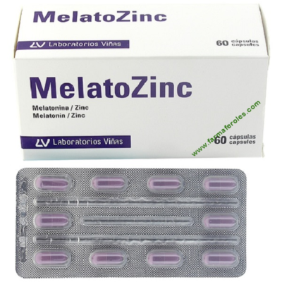 MelatoZinc 1 Mg 60 Cápsulas