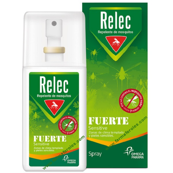 Relec Fuerte Sensitive Spray Repelente Antimosquitos 75ml