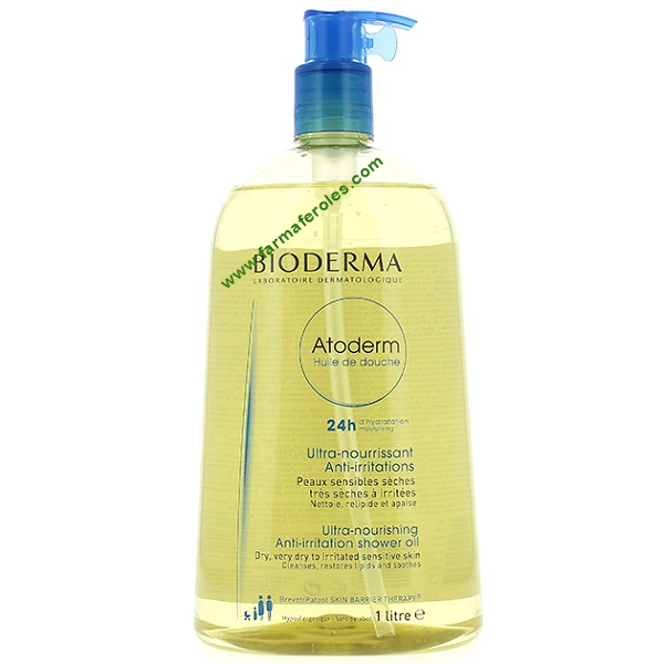 Bioderma Atoderm Aceite de Ducha Piel Sensible Seca Atópica 1 Litro
