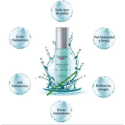 Eucerin Hyaluron Filler Ultra Light Moisture Booster Hidratante 30 ml