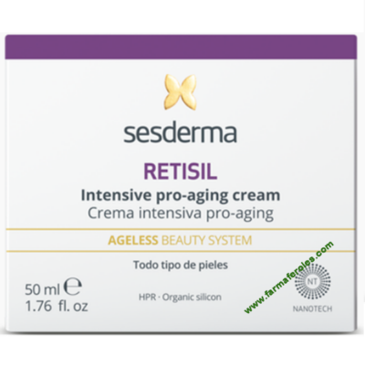 Sesderma Retisil Crema Intensiva pro-aging 50ml Antes Sesretinal