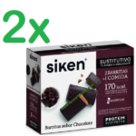 Siken Sustitutivo Barritas Sabor Chocolate Duplo 2x8uds