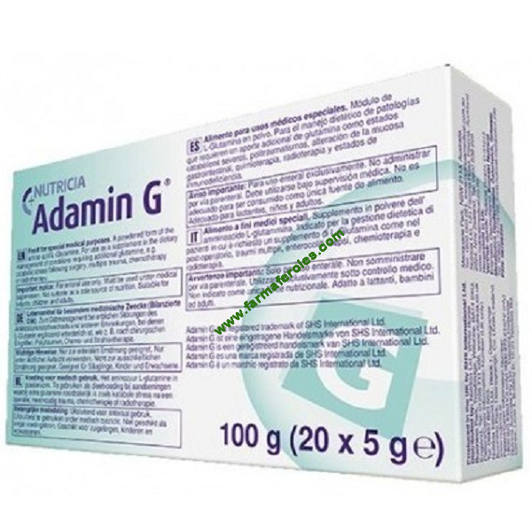 Adamin G (glutamia) 5g 20 sobres